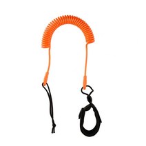 신제품 코일 서핑 보드 가죽 끈 스탠드 업 패들 발목 Sup 다리 로프 뗏목 카약 2023, 02 Orange