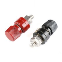 구미 패널 어스단자 바나나잭 접지터미널 전원 카라반DIY, 1-블랙단자6mm