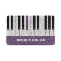 현관 입구 욕실 피아노 건반 발 매트 창의력 인테리어 실용 음악 학원 입구 발 카페트 매트, A