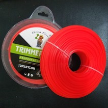예초기4행정 4행정예초기2.4mm/2.7mm/3mm 450g 나일론 트리머 라인 잔디 커터 로프 롤 코드 와이어 스트링, 06 2.4mm Square 1LB