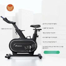 스피닝 자전거 저소음 가정용 실내자전거 사이클 유산소, 블랙