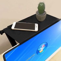 모니터선반 선인장 인조 선인장 데코 조화 인테리어 용품, 모니터위선반