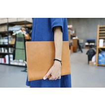메모장 홀더 가죽 리갈 패드 노트북 크레이지 호스 패드폴리오 - 비즈니스 선물 미국 제조 (밀), Natural Legal Pad 8-1/2 By 11-
