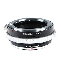[정규 대리점]K&F 니콘 nikonG렌즈-마이크로포서즈 m43 마운트 어댑터 렌즈 크로스 첨부 ng-m43 (KFM43)
