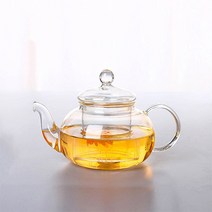 커피숍 잎차 꽃차 유리거름망 티포트 1L 집들이선물 홍차티팟