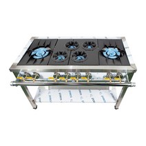 오즈테크 업소용 가스렌지 1200 양타 간택기 친환경 세라믹 버너 LPG LNG 화구, 03-1 LNG(도시가스), 01-1 1세대 무쇠화구, 02-1 줄석쇠