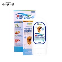OPQR B 284 강아지 고양이 짜먹는치약120ml 사과향 33813EA, 1