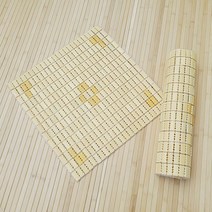 리앤데코 1+1 시원하고 끈적임없는 여름방석 대나무 마작 사무실 학생 차량 쿨방석, 6_다이아마작 2장