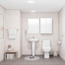 대림 바스&키친 핑크홀리데이 베이직 소형욕실 리모델링