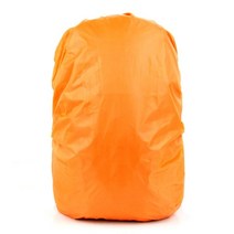 VULPO 18L-25L 배낭 비옷 여행 캠핑 하이킹 야외 수하물 가방 방수 직물 레인 커버, 주황색