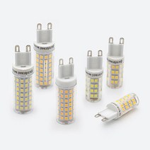 LED G9 램프 핀램프 핀전구 2.6W 4W 4.2W 미니 꼬마 전구, LED G9램프 4.2W, 주광색(5700K 하얀 불빛), 1개