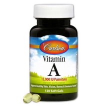 칼슨랩스 Carlson Labs 비타민 A15000IU 팔미테이트 소프트젤, 240개입