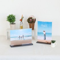커피숍 매장 POP 메뉴판 사진 액자 아크릴 프레임 A5, 가로형