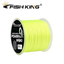 낚시용품 낚시의자 루어 세트 낚시 찌 낚시의류 낚싯줄 가닥 리버스 나선형 기술 멀티필라멘트 강력한 잉어 줄 킹 낚시줄 바다낚시, Yellow+0.30mm-55LB