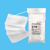 코리아바이오메드 [FDA인증]국내산 3중필터 일회용마스크 미세먼지차단마스크, 1팩, 10p
