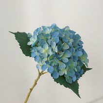 영이오브제 수국 조화 6color 인테리어 꽃다발, 블루