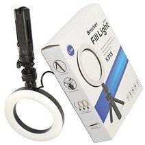 링라이트삼각대 스탠드 링 채우기 라이트 디 밍이 가능한 휴대 전화 Selfie 조정 메이크업 라이브 스트리밍, 01 Black