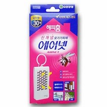 유한 해피홈 에어넷 방치형 모기기피제, 방충망용