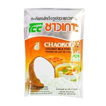 태국 차오코 코코넛 밀크 파우더 60g 분말 베이킹, 단품, 단품