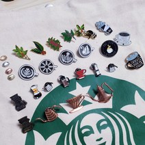 바리스타 커피뱃지 커피콩 커피잎 그라인더 모카포트 라테아트, 7#