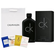 [정품인증]캘빈클라인 CK BE EDT 100ml + 샘플4종 + CK정품쇼핑백 세트