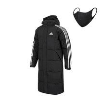 아디다스 3ST L DOWN COAT 오리털 롱 패딩 점퍼