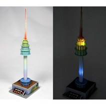 크래커플러스 3D 입체퍼즐, N 서울타워 LED, 22피스