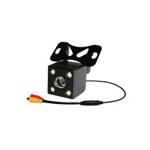 후방카메라 자동차 리버스 카메라 HD 야간 투시경 와이드 앵글 후면보기 주차 방수 D LED 백업 모니터, 02 4 lights