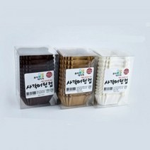 퓨어네이쳐 쿠킹 유산지컵 친환경 색지 머핀컵 사각 45mm /200 매, 쵸코