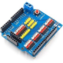 RedTagCanada Sensor Shield Expansion Board Shield for Arduino UNO R3 V5.0 Electronic Module Sensor S