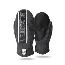 [엘나스] 스노우보드복 미튼 벙어리 장갑 LEO MIDNIGHT, 사이즈:S