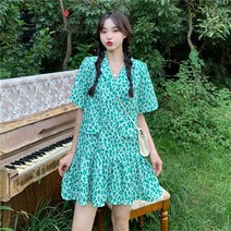 호피원피스 린넨 뷔스티에 핑크 인견 어깨끈 원피스 도트무늬 스퀘어넥 빅사이즈 롱 바캉스룩 쉬폰 히피
