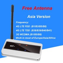 공유기 잠금 해제 범용 3G 4G SIM 카드 라우터 CAT4 LTE FDD TDD 와이파이 미니 모바일 핫스팟 무선 포켓 와이파이 휴대용 모뎀 150Mbps, 01 Version 2 w