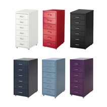 이케아 HELMER 헬메르 이동식서랍유닛 28x69 cm, 6개