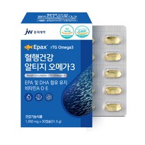 JW중외제약 알티지 오메가3 저온 EPA DHA 추출 멸치오메가3 1200mg 알티지 오일 알티지 오메가3 캐나다 rtg 엔쵸비 알티지 오메가3 인지질56, 1개