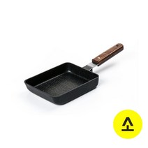 실버스타 인덕션 우드 사각 후라이팬 (소)/계란말이팬, 단품
