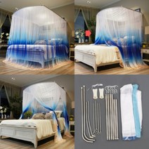 침대캐노피모기장 120X200CM 퀸침대모기장 인테리어모기장