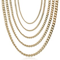 [주얼레이디] [14K GOLD] 커브체인(03체인)