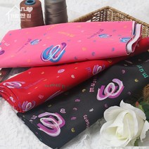 가장싼집 728. 양면 본딩 폴리 노스판 이중지 원단 안감 가방지 홈패션, 블랙, 1개