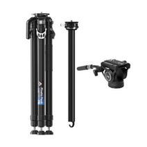 YC Onion 탄소 섬유 원스텝 사진 비디오 삼각대 높은 페이로드 75mm 볼 로우 앵글 중앙 트 칼럼 155cm 피네타 피크, Carbon fiber kit 3