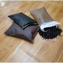 (인조가죽) 레쟈 빨대베개 (병원용)