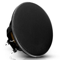 Pyle 8.9cm(3.5인치) 자동차 오디오 스피커 - 그릴 커버와 고무 가장자리가 있는 싱글 보이스 코일 서브 우퍼 PLMW36