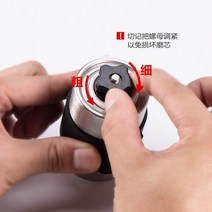 에끌 스텐 핸드 커피 원두 연마기 가용 수동현두기 분쇄기 실리콘 변수동커피분쇄기 수동커피그라인더-16403, 단일옵션, 단일옵션