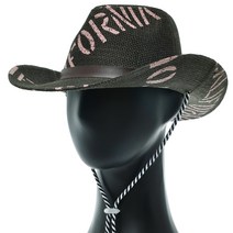 [플릭앤플록]GDY04.레터링 카우보이 웨스턴 모자 58