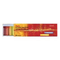 펜텔 오일 파스텔 GHT-24 24 COLOR - (색연필/물감/화방/유화물감/화구통/미술도구/학용품/미술용품/오일)