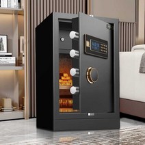 개인용 가정용 귀중품 보관 금고 함 세이프 중형 대형, 55 하이블랙-(열쇠포함 C10630001)