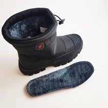 아크라 남성 패딩 퍼 부츠 4.5cm 방수 방한화 빅사이즈