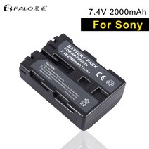 PALO NP-FM500H 500h 7.4V 2000mAh 1 pcs 리튬 이온 카메라 배터리 소니 a200 a200k a200w a300 a350 a450 a500 a550 a7