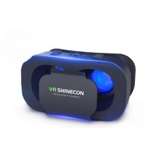 가상현실 vr기계 안경 vr기기 스마트폰연동 헤드셋, A VR 안경 + 글로리 핸들 + 아름다운 헤드폰 +