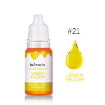 립글로즈 립틴트 립밤 립라이너 잘 지워지지 않는 착색 타투 립스틱 틴트 새로운 10ml 액체 안료 립글로스 컬러 안료 염색 제 워터 오일 더블 사용 립글로스 diy 슬라임 캔디, 이십 일